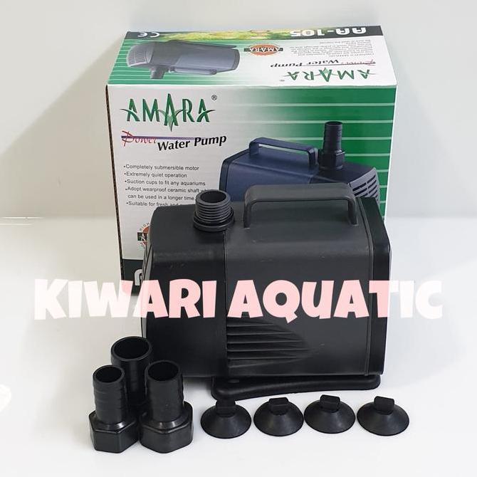 TERBARU - Amara AA 105 Pompa Air Celup Aquarium / Kolam / Hidroponik AA105