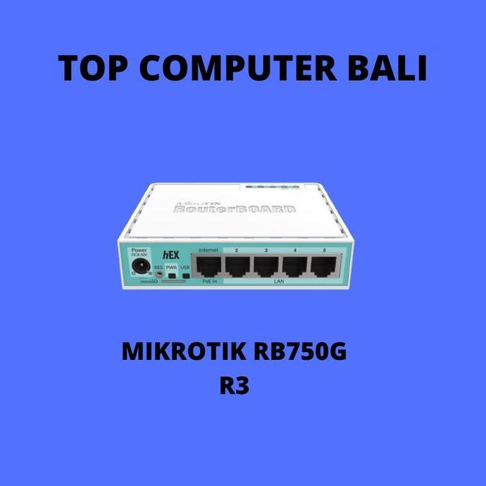 TERBARU - Mikrotik RB750G r3 hex / Mikrotik rb750gr3