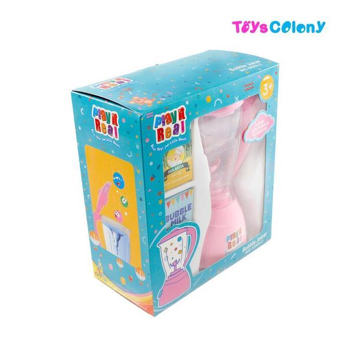 New- PLAY IT REAL JUICER + BUBBLE BOBA-BISA ISI AIR DAN ADA BOBA MAINANNYA