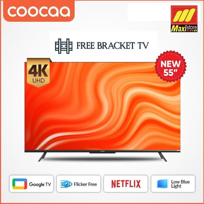COOCAA 55Y72 55 Inch Google TV Android Smart LED TV [55"]