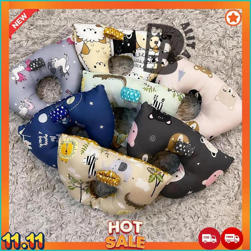 Bantal Dot Bayi Super Premium Jumbo Empuk / Bantal Leher Bayi Untuk Minum Susu Dot Botol Kios.B