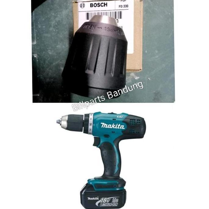 chuck DDF 453 kepala bor Makita DDF453 cordles 18V baterai MURAH