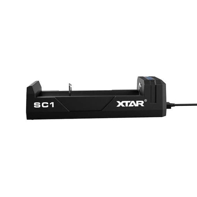 Xtar Sc1 Charger Baterai 1 Slot For Li-Ion 18650 18700 20700 26650