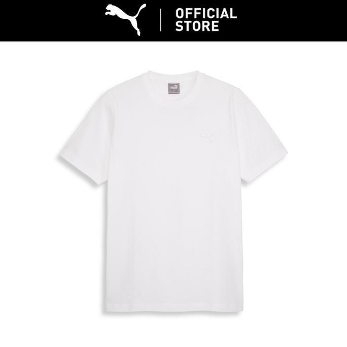 PUMA Kaos Klasik Pria White