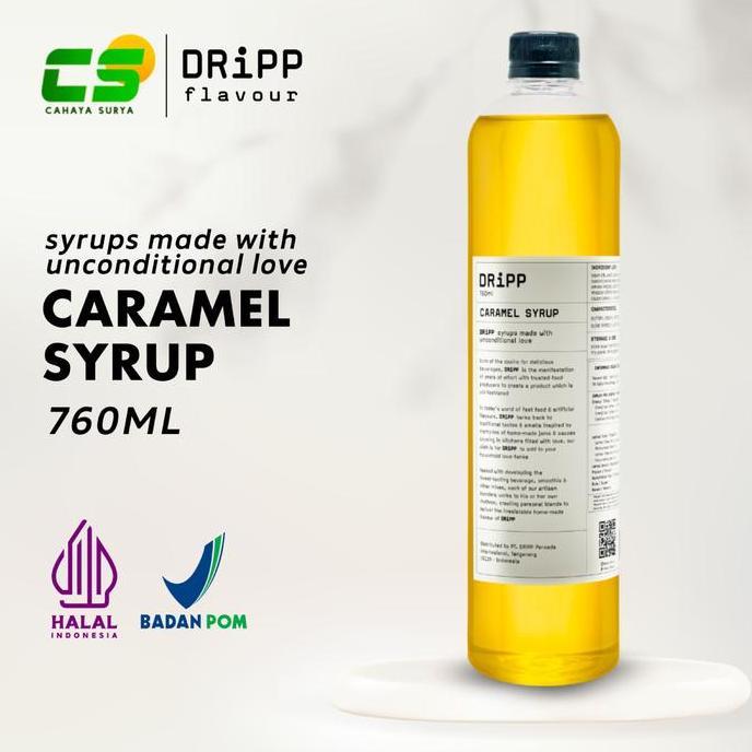 DIARYFRESH  - DRIPP CARAMEL SYRUP 76ML - SIRUP CAFE & KOPI