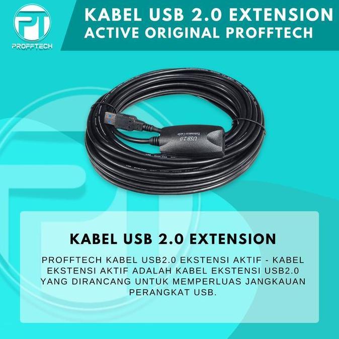 Grosir Kabel Usb Extension Aktive 15 M.