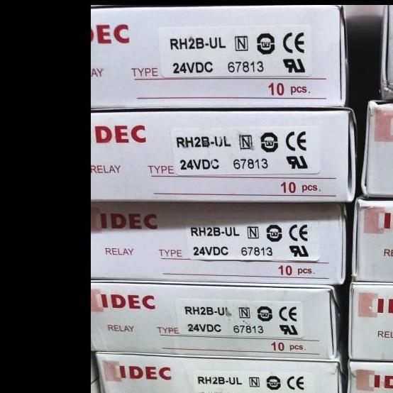RELAY IDEC RH2B-UL 24VDC / RH2BUL 24V RH2B / RH2B-U 24 VDC V TERBAIK