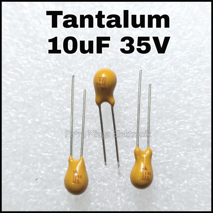(2) Kapasitor Tantalum 106 10uF 35V / 10 uF 35 V putran1a dijamin