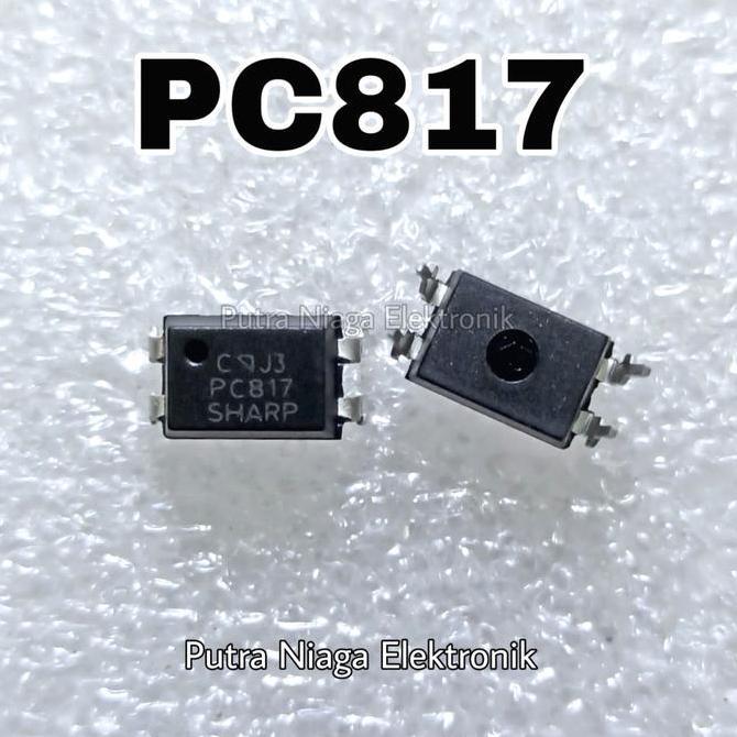 (2) PC817 Optocoupler PC 817 Dip 4pin PC817-1 High Quality putran1a Kualitas Baik