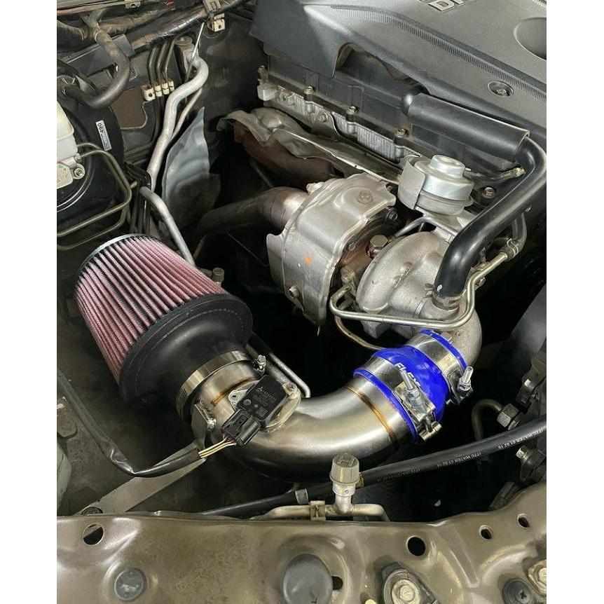 Aksesoris Intake Pipe Open Filter Pipe Rspeed Pajero Sport Dakar 16+ Original Dan Terpercaya