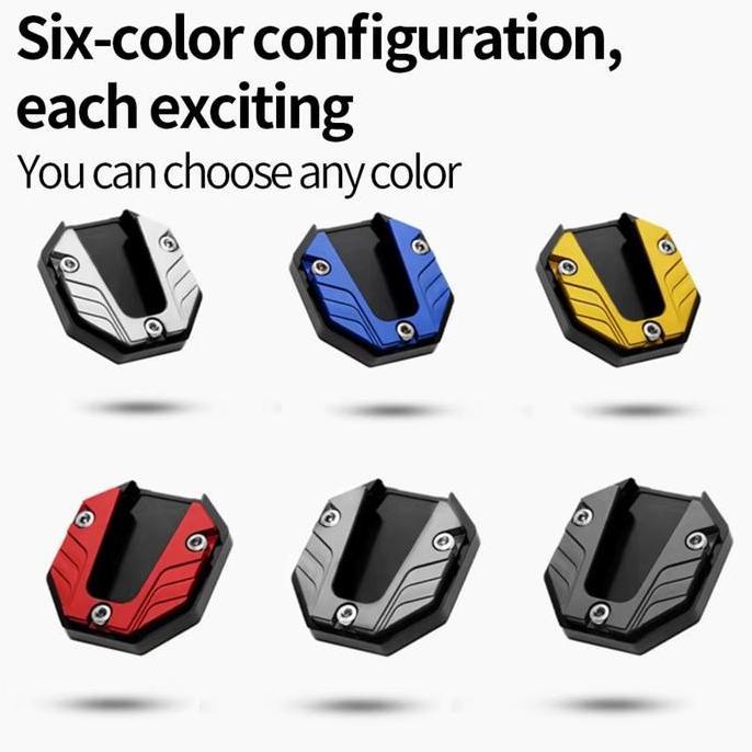 Bantalan Penyangga Kaki Kendaraan Listrik Pedal Baterai Paduan Aluminium, Rangka Penyangga Samping S