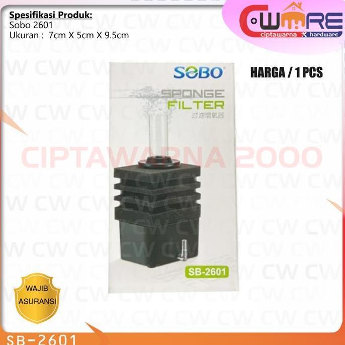 ~~~] Sobo Sponge Filter Saringan Biofoam Foam Aquarium Aquascape SB-2602