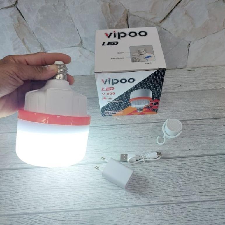 Lampu Emergency //Bohlam lampu VIPOO LED Lampu darurat teleskopik emergency dengan baterai lithium L