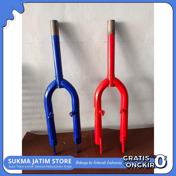 (GRATIS ONGKIR & COD) FORK GARPU OS SEPEDA BMX UKURAN 20 GENIO SEPEDA BMX 20 INCH OVERSIZE / GARPU S