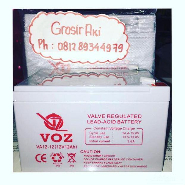 12V 12Ah AKI SELIS SEPEDA LISTRIK