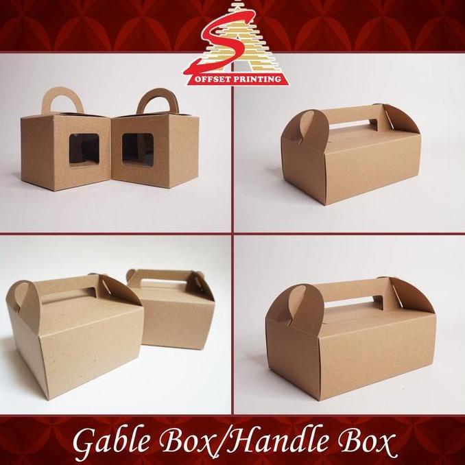 ~~~] Gable Box / Handle Box / Cupcake Pudding / Inner Sekat
