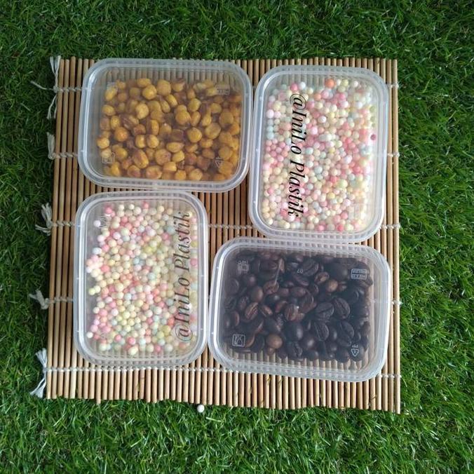 New- Thinwall DM 200ml Rect / Kotak Makan DM 200 ml