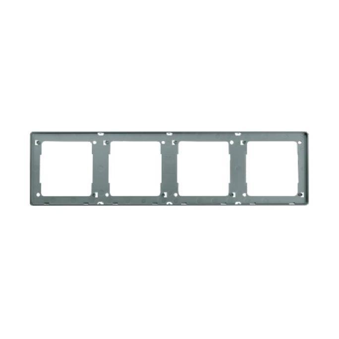 Frame Kosong stop kontak / saklar 4 gang Nero X2 X2486-GR X2486GR Grey