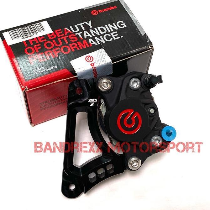 Promo Kaliper Brembo 2 P Black Original+Braket disc 260mm Beat- Scoopy Diskon
