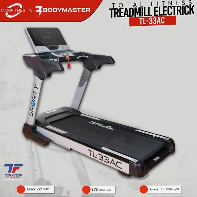Promo Treadmill Komersial TL-33AC - Treadmill Elektrik TL-33 AC TL33AC Total Diskon