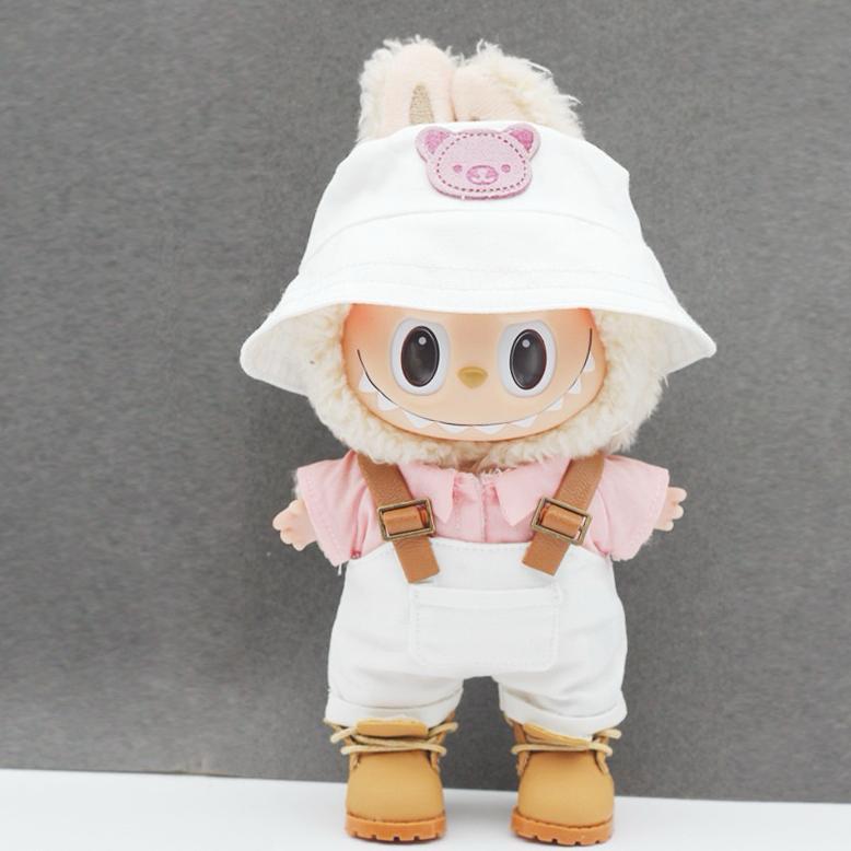 Ready  Baju Pakaian Labubu V1 V2 Branded Chanel Lv Lucu Kacamata Tas Boneka Stok