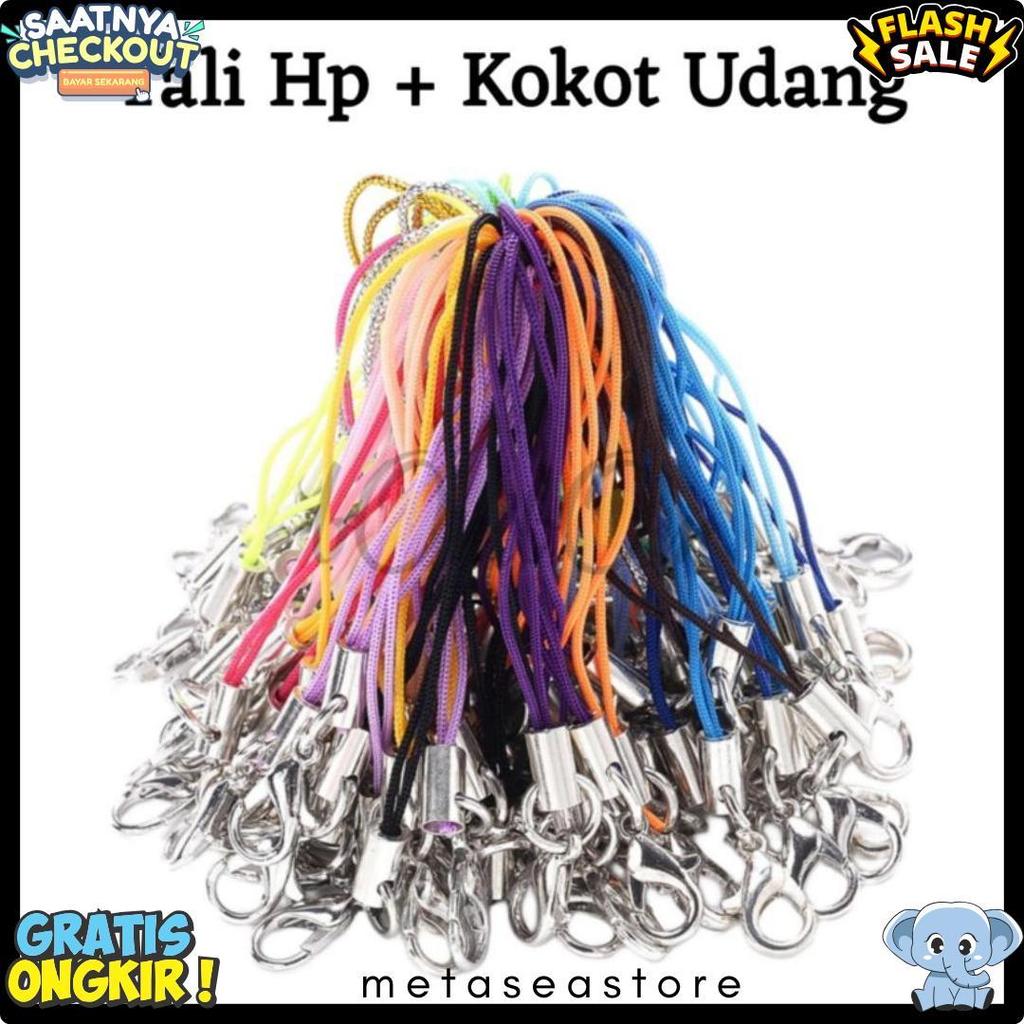 Lagi Diskon Nih 15 Warna Tali Strap Hp + Kokot Udang / Tali Gantungan Hp / Tali Gantungan Flashdisk 