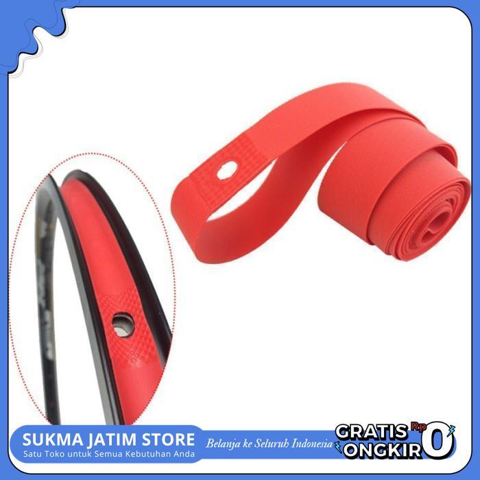 RIM TAPE  PVC 700C 700 PITA VELG JARI JARI RUJI PELINDUNG BAN DALAM SEPEDA 700 C RIMS VIXIE FIXIE MU