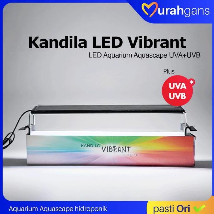 Lampu Aquarium KANDILA VIBRANT LED Aquarium Gantung UVA UVB SMR