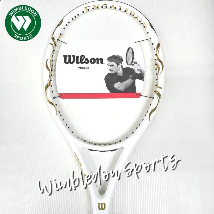 NEW Raket Wilson EXCALIBUR WHITE GOLD LIMITED EDITION ORIGINAL / EXCALIBUR WHITE 115 WILSON RACKET