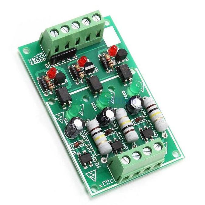 3 Channel Optocoupler Isolation Module Ac 220V Isolated Board Baru
