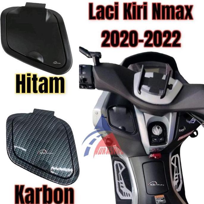 Cover Tutup Laci Depan Motor Nmax New 2020-2022 Bahan Plastik Abs Laci Nmax New