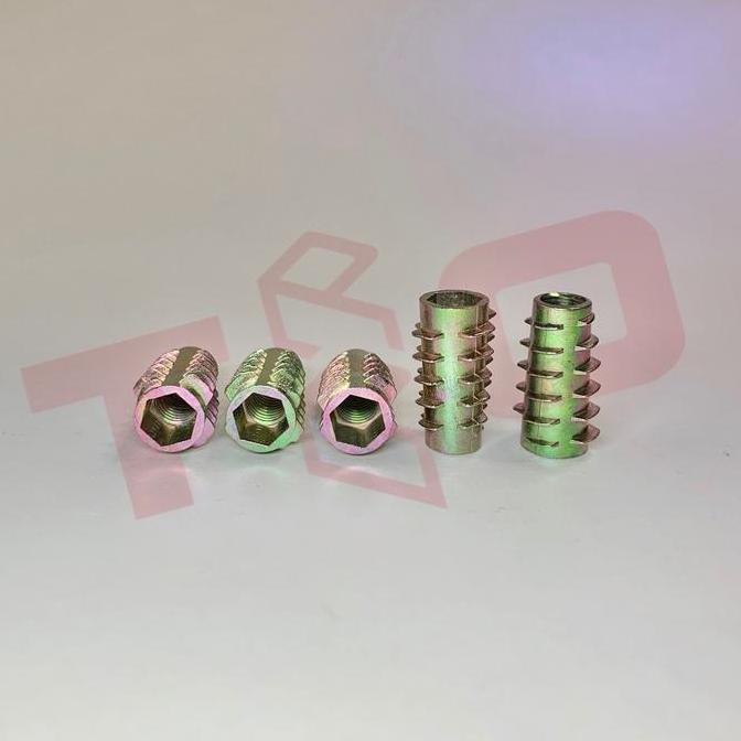 MUR NANAS M6X20 OE / M 6 x 20 / Tanam / Mur Insert Knockdown / Cakar