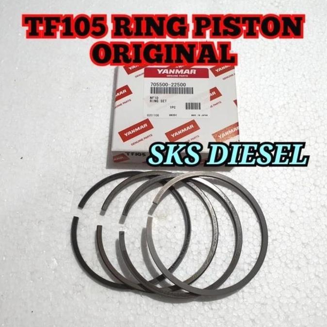 {{{{{{] TF105 TF 105 Ring Piston Ring Seher Mesin Diesel Yanmar Original
