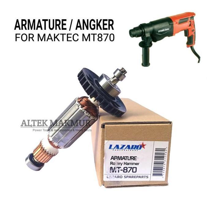 @@@@] Armature Angker For Rotary Hammer Maktec MT 870 Rotor Bor Maktec MT870