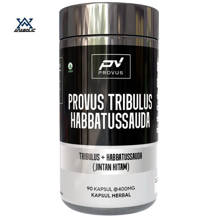 PROVUS TRIBULUS + HABBATUSSAUDA 90 CAPSUL TESTO TESTOSTERONE BOOSTER BPOM ORIGINAL 