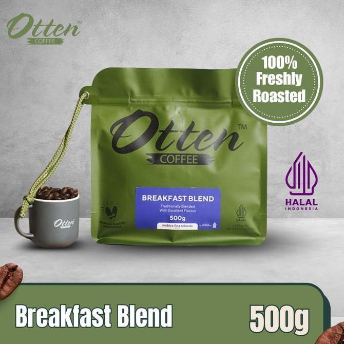 QOHAHRUNS - KOPI BREAKFAST BLEND 5GR - COMMERCIAL BLEND BUBUK KOPI OTTEN COFFEE