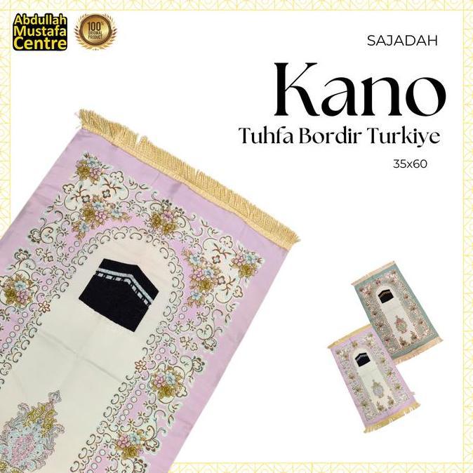 Sajadah Kano Tuhfa Standart 70X110 / Sajadah Turki / Sajadah Mewah