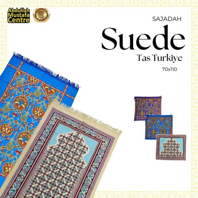 Sajadah Suede Tas Besar | Sajadah Tas | Sajadah Suede |Sajadah Turki