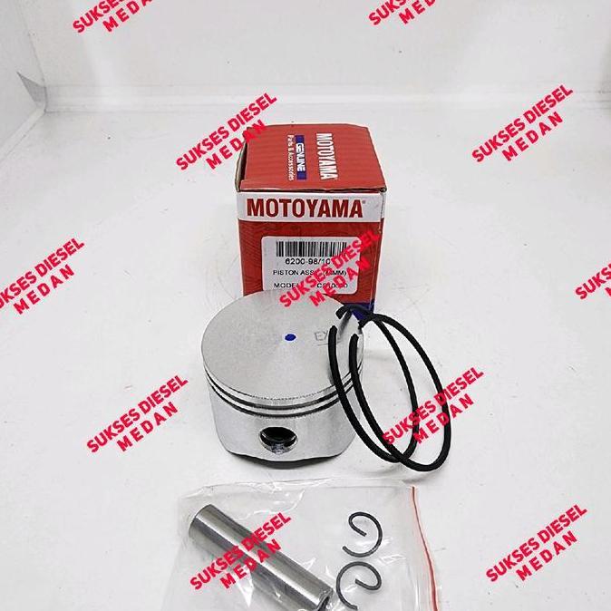 ___] Piston Assy Chainsaw Senso Sinso Gergaji Mesin Motoyama 10000 Original