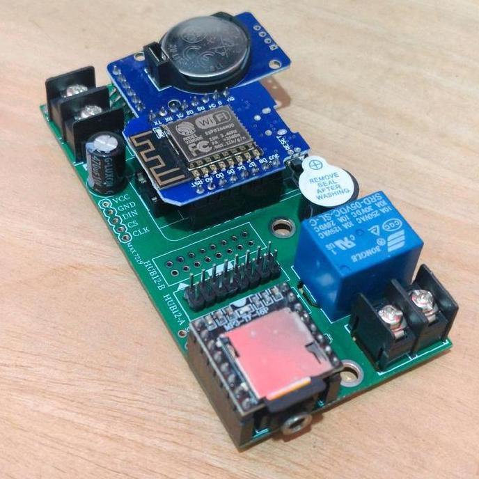 TERBARU Controller bel sekolah otomatis mp3 - kontroler bel sekolah mp3 P10 satu warna