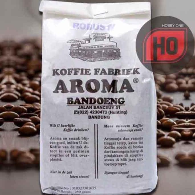 QOHAHRUNS - KOPI AROMA ROBUSTA 25 GRAM KOFFIE FABRIEK BANDUNG