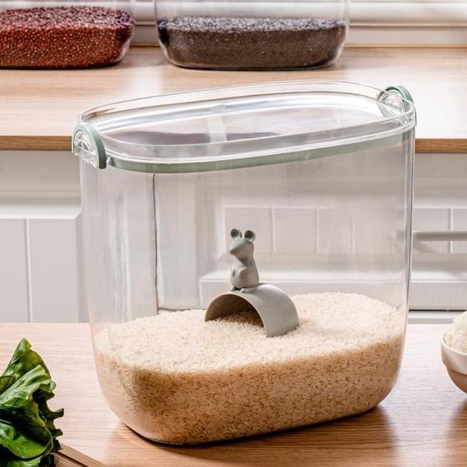 Dispenser Beras Rice Dispenser Tempat Wadah Penyimpanan Beras Rice Buet