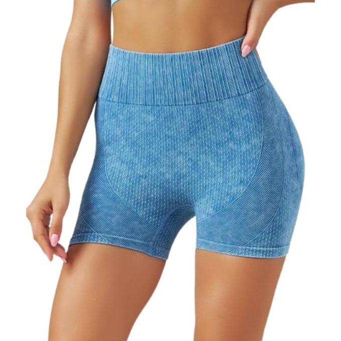 Active Wear - Shortpants Celana Pendek Olahraga Highwaist Model Booty Hotpant Zumba Fitnes 3401