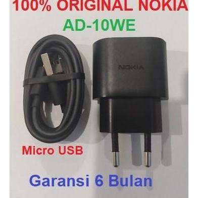 Ready Charger Nokia 110 2022 8210 4G 5710 Xpress 2660 Flip AD-10WE Original