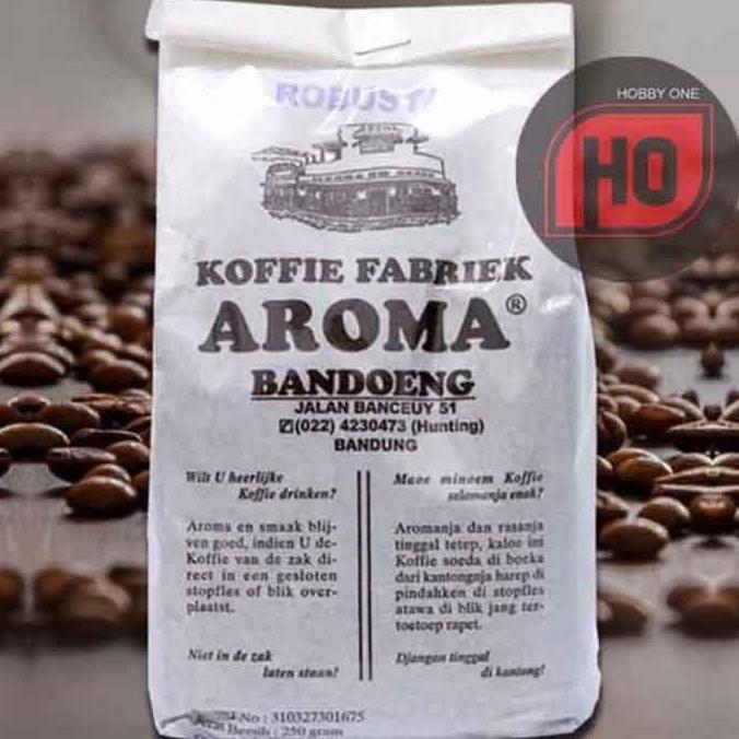 GRASIHENDY - KOPI AROMA ROBUSTA 25 GRAM KOFFIE FABRIEK BANDUNG
