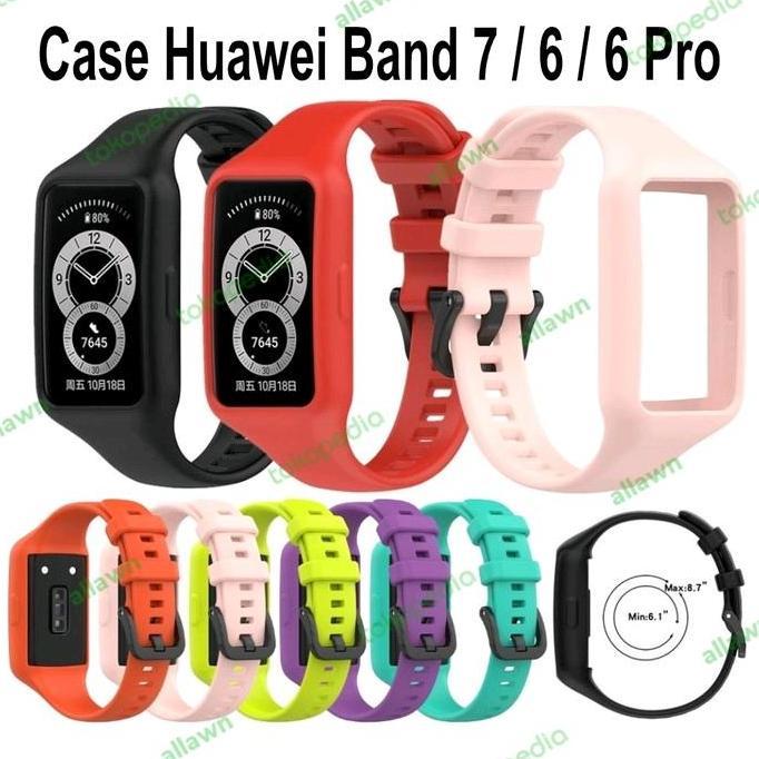 Strap Huawei band 7 Case Huawei band 6 Pro Soft Silicone
