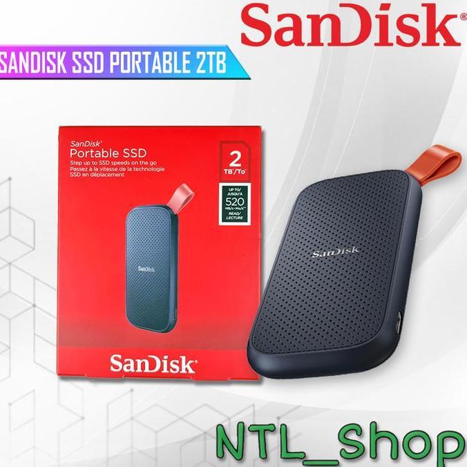 TERBARU - SANDISK SSD PORTABLE 2TB - PORTABLE SSD EXTERNAL 2TB ORIGINAL