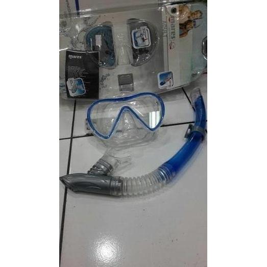 Murah Alat selam paket snokel dan masker merk mares Non COD