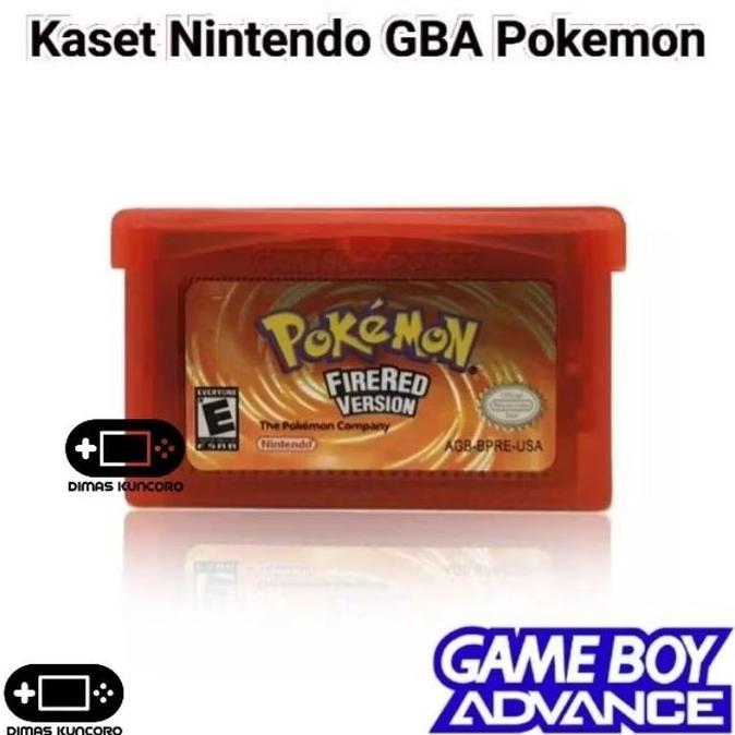 Kaset Nintendo GBA Pokemon game ruby emerald nintendo gameboy game boy advance sp micro