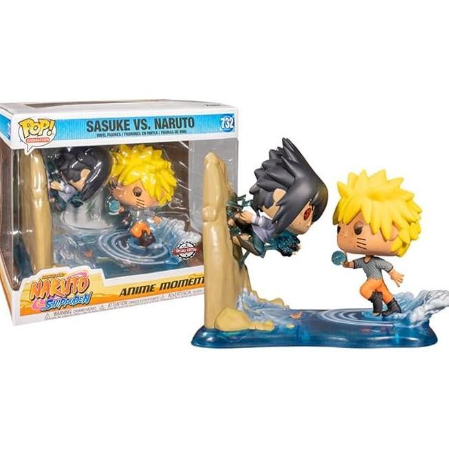 Funko Pop Naruto Shippuden Naruto Vs Sasuke Exclusive Anime Moments
